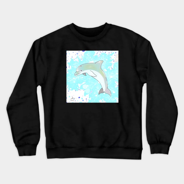 Dolphin Crewneck Sweatshirt by XoXy24